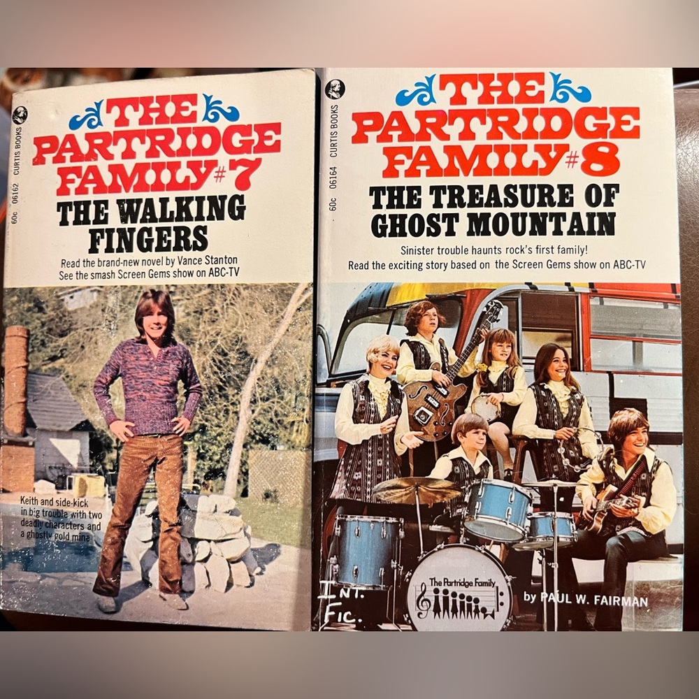 The Partridge Family Paperbacks #7 and #8